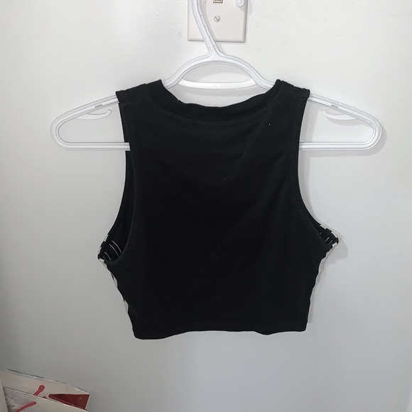 Adidas XS Black Crop Top - Picture 2 of 2